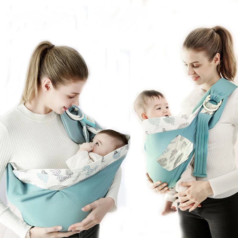 Baby Wrap Newborn Sling Dual Use Infant Nursing Cover Carrier in USA