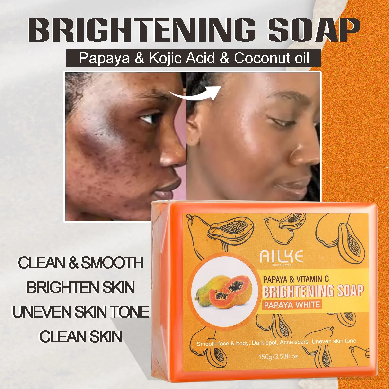 AILKE Bleaching Skin Care, With Double Glutathione, in USA