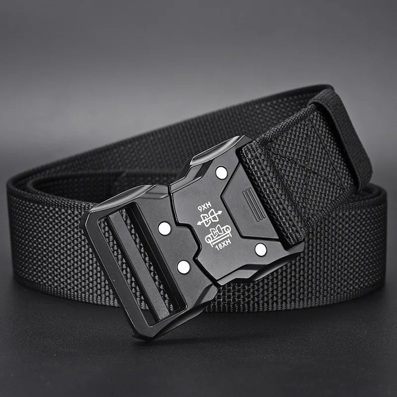 Tactical Waist Belt - Durable Automatic Buckle, in USA