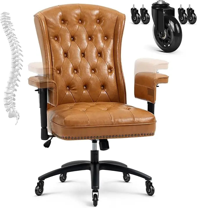 YAMASORO Ergonomic Executive Office Chair with Height-Adjustable in USA.