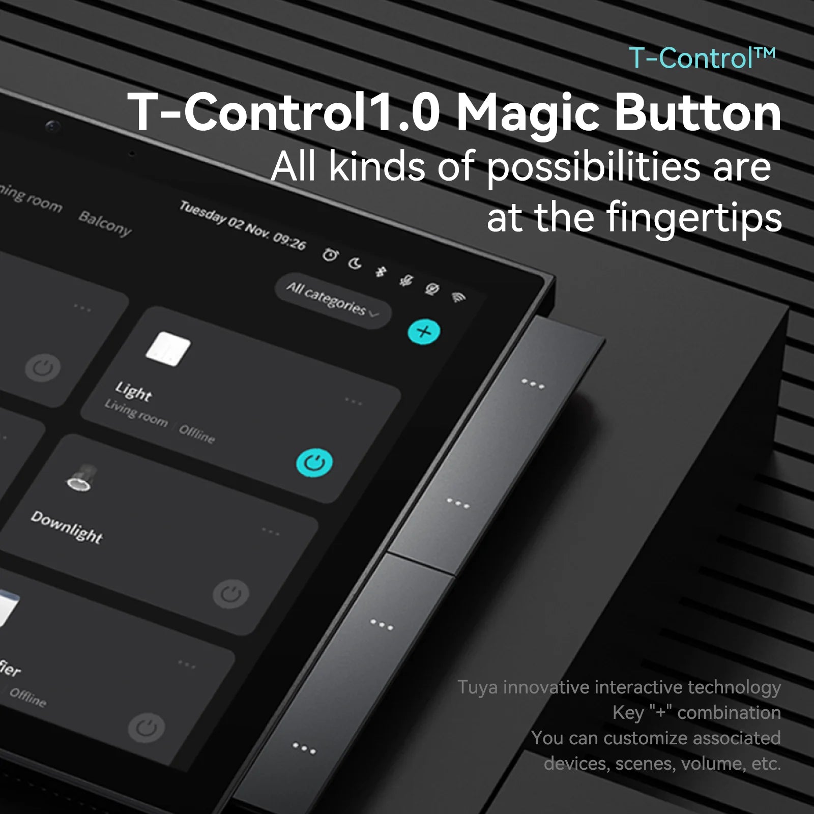 Smart Home Control Panel Max Touch Screen Bluetooth in USA.