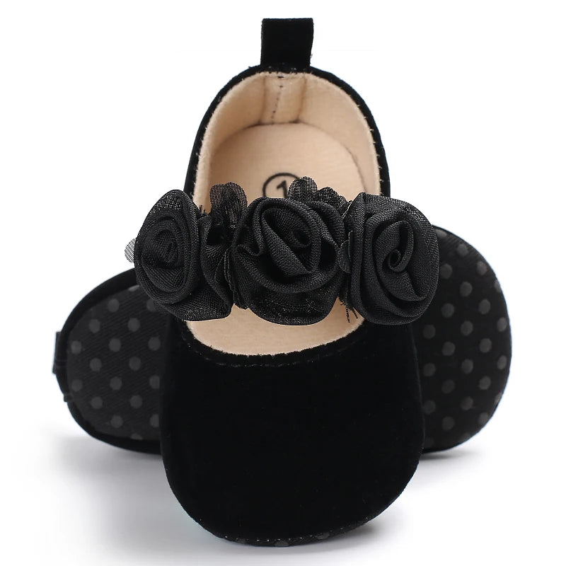 Casual Fabric Sole Butterfly Bow Soft Soled Toddler in USA