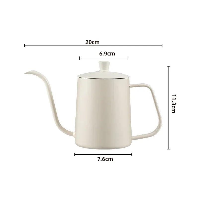 Stainless Hand Drip Coffee Hot Water Pot Gooseneck Kettle in USA.