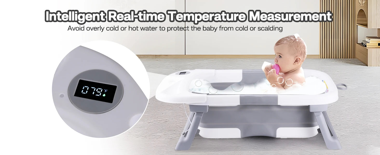 Baby Bathtub Newborn to Toddler Portable in USA