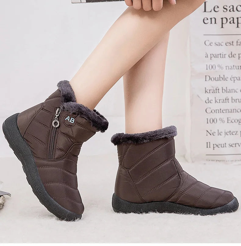 Women's Boots Women's Winter Boots Fur Winter Shoes For Women Ankle Bo