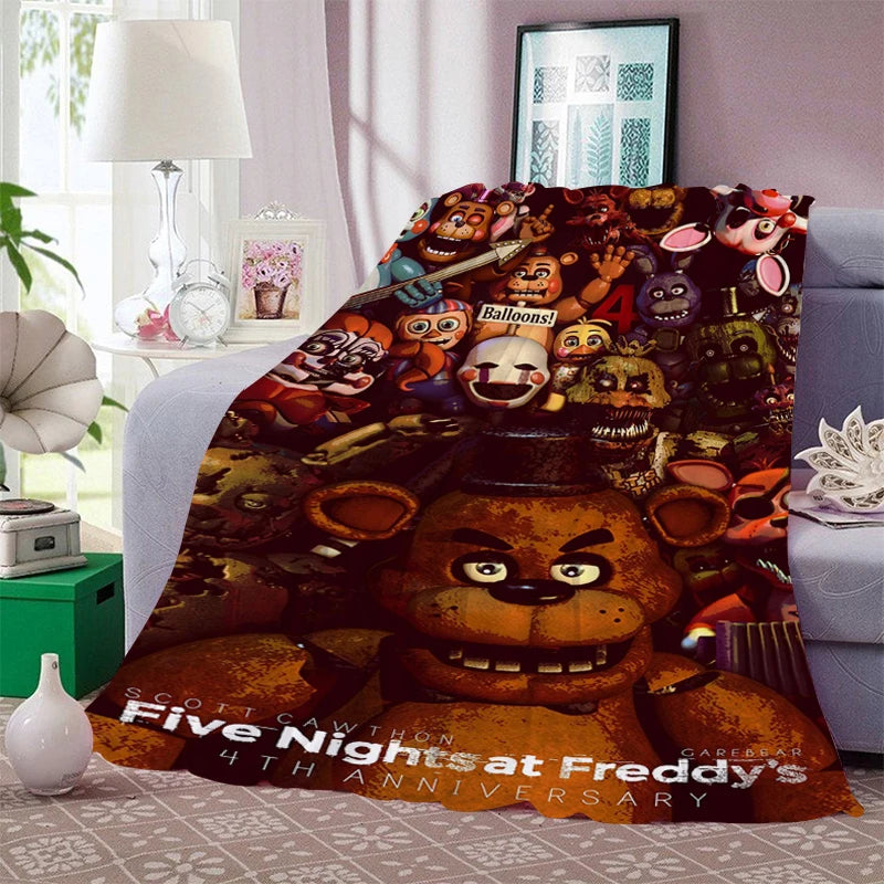 Sofa Blankets Winter King Size B-Five A-Nights at B-Freddy´s in USA