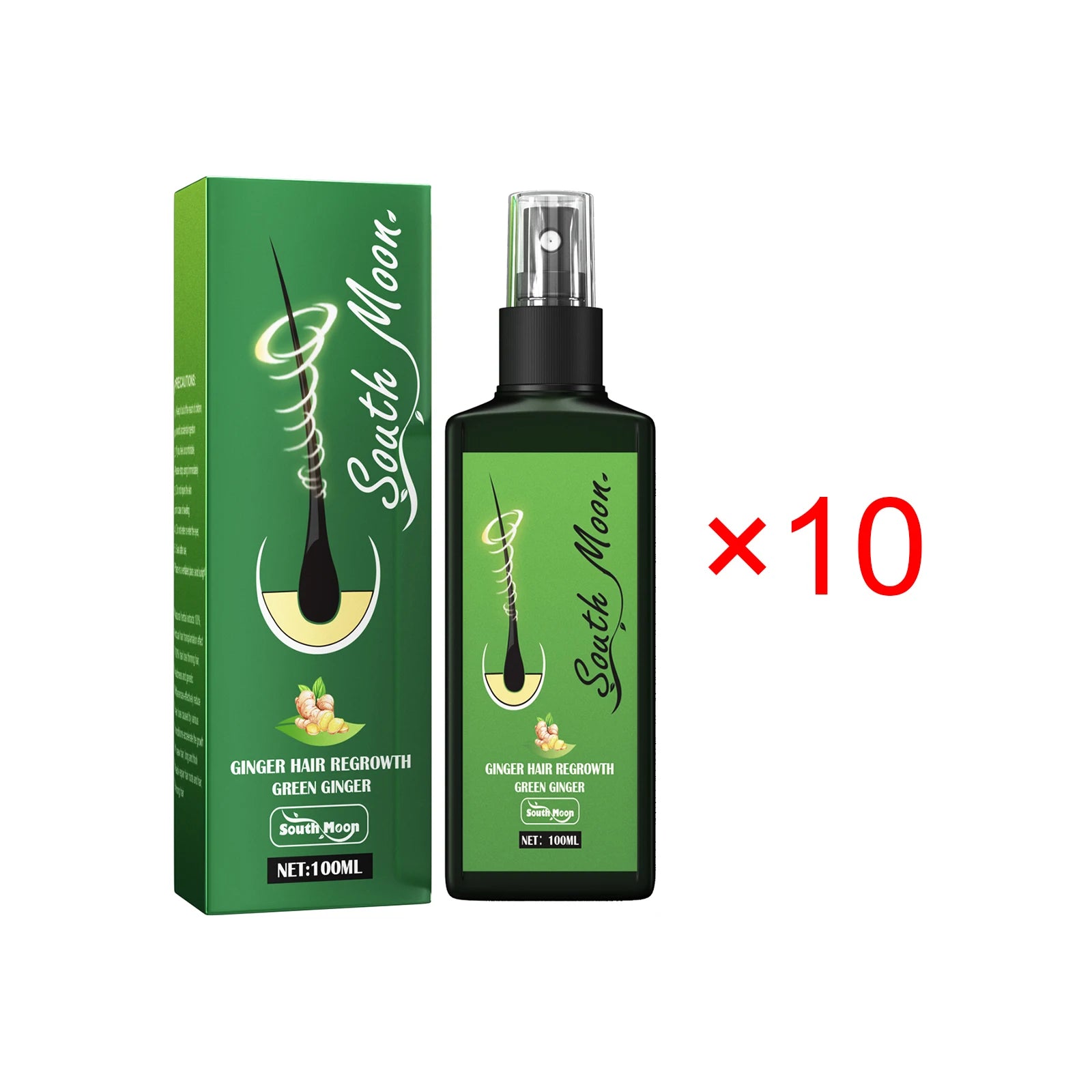 South Moon Green Ginger Hair Regrowth Spray in USA