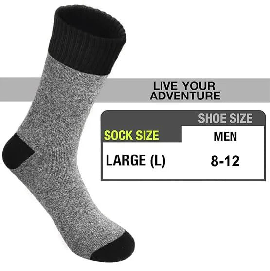 APILEN Winter Men Socks Business New Classical Thermal Warm in USA