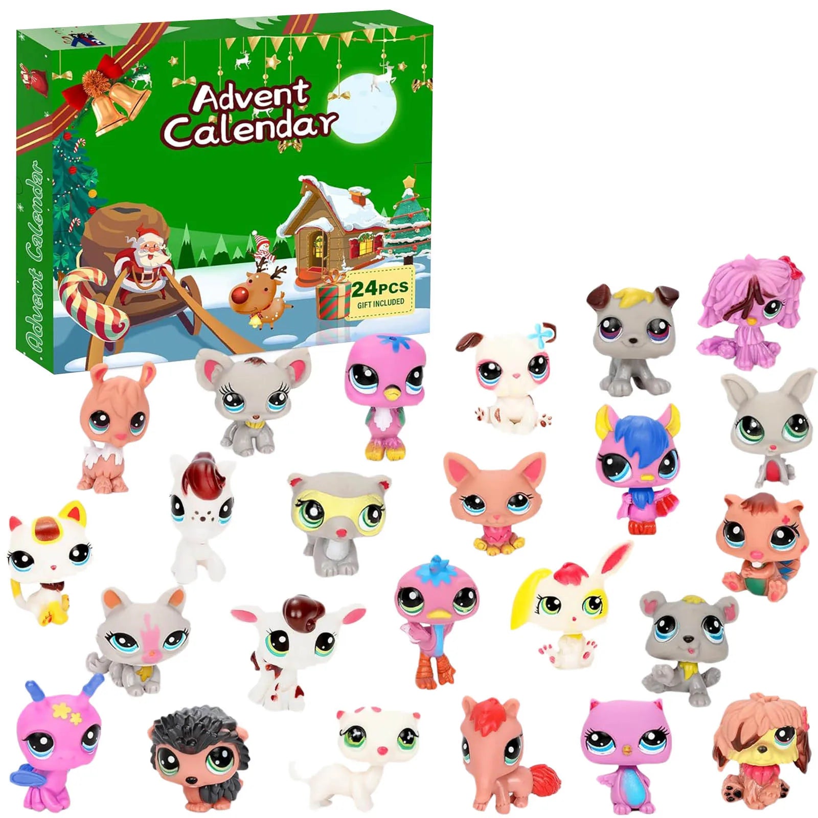 Halloween Christmas Advent Calendar Contains 24 Gifts