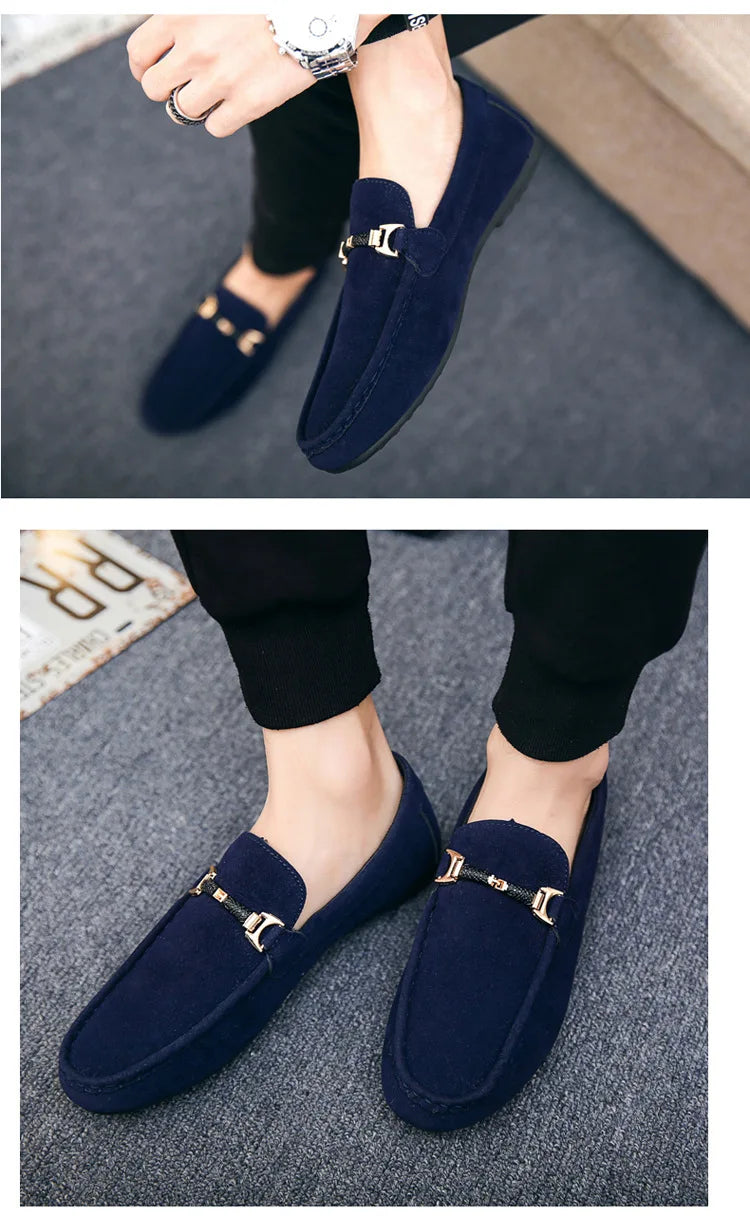 Slip-on Loafers Men Soft Driving Moccasins High Quality in USA