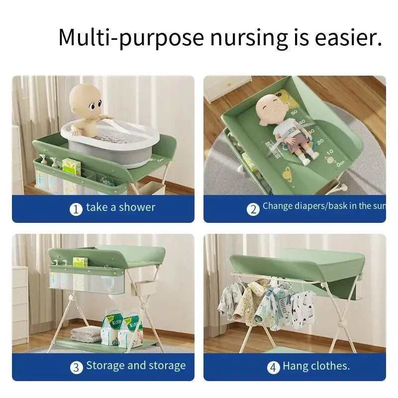 Baby Diaper Changing Table Multifunctional Massage Touch in USA