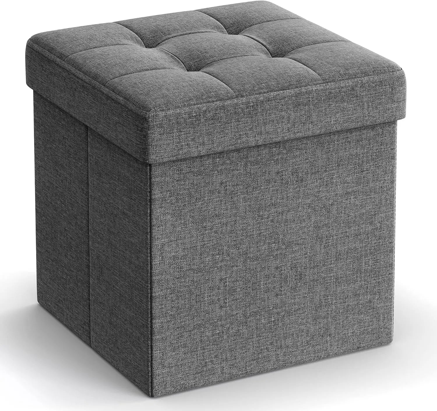 Two Piece Foldable Footstool Set, Footstool, Cube Footstool IN USA.