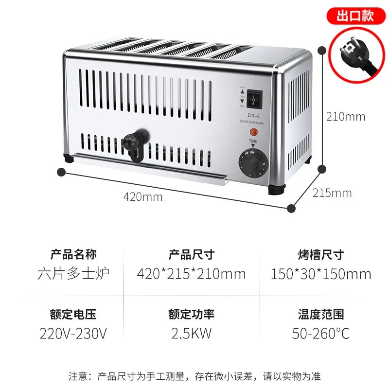 SGF Toaster Roujiamo Toast Machine in USA.