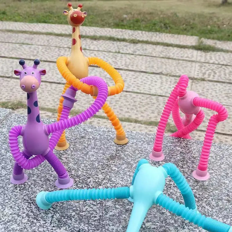 Children Suction Cup Toys Pop Tubes Stress Relief in USA