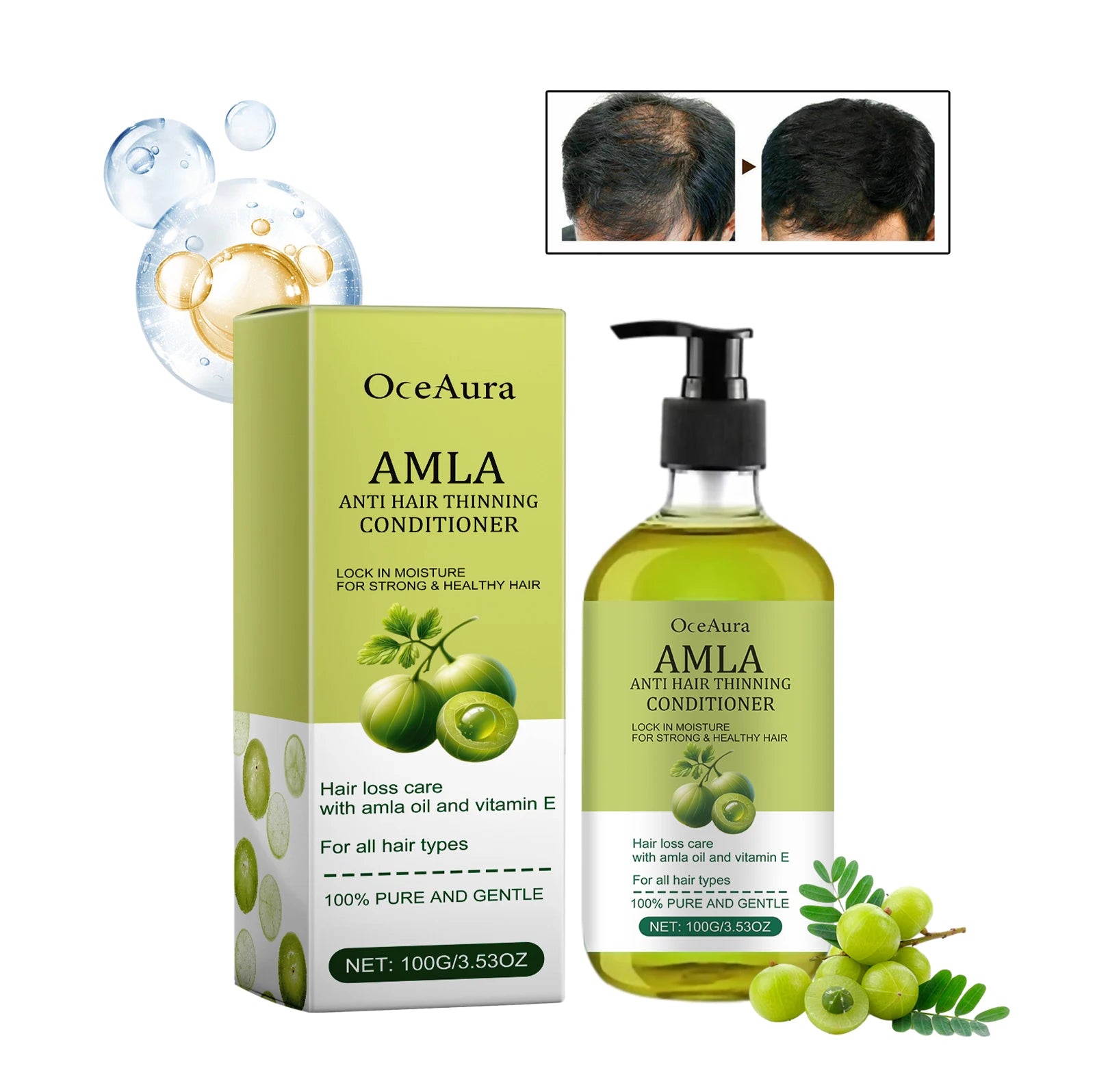 OceAura Women Hair Conditioner Effectively Inhibit Hair in USA