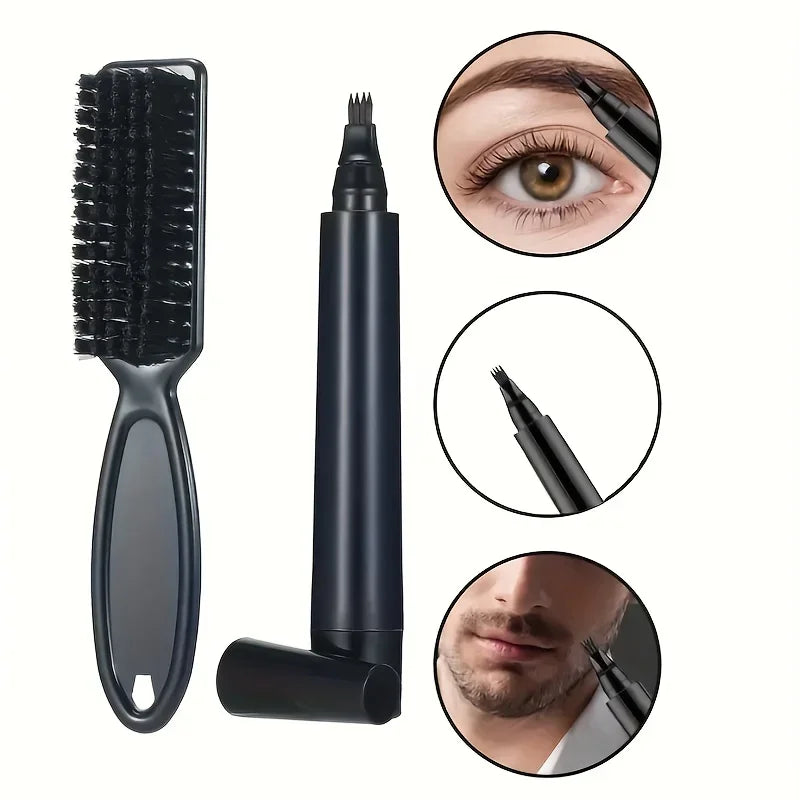 Hot Sale Beard Filling Pen Kit Beard Enhancer Brush in USA