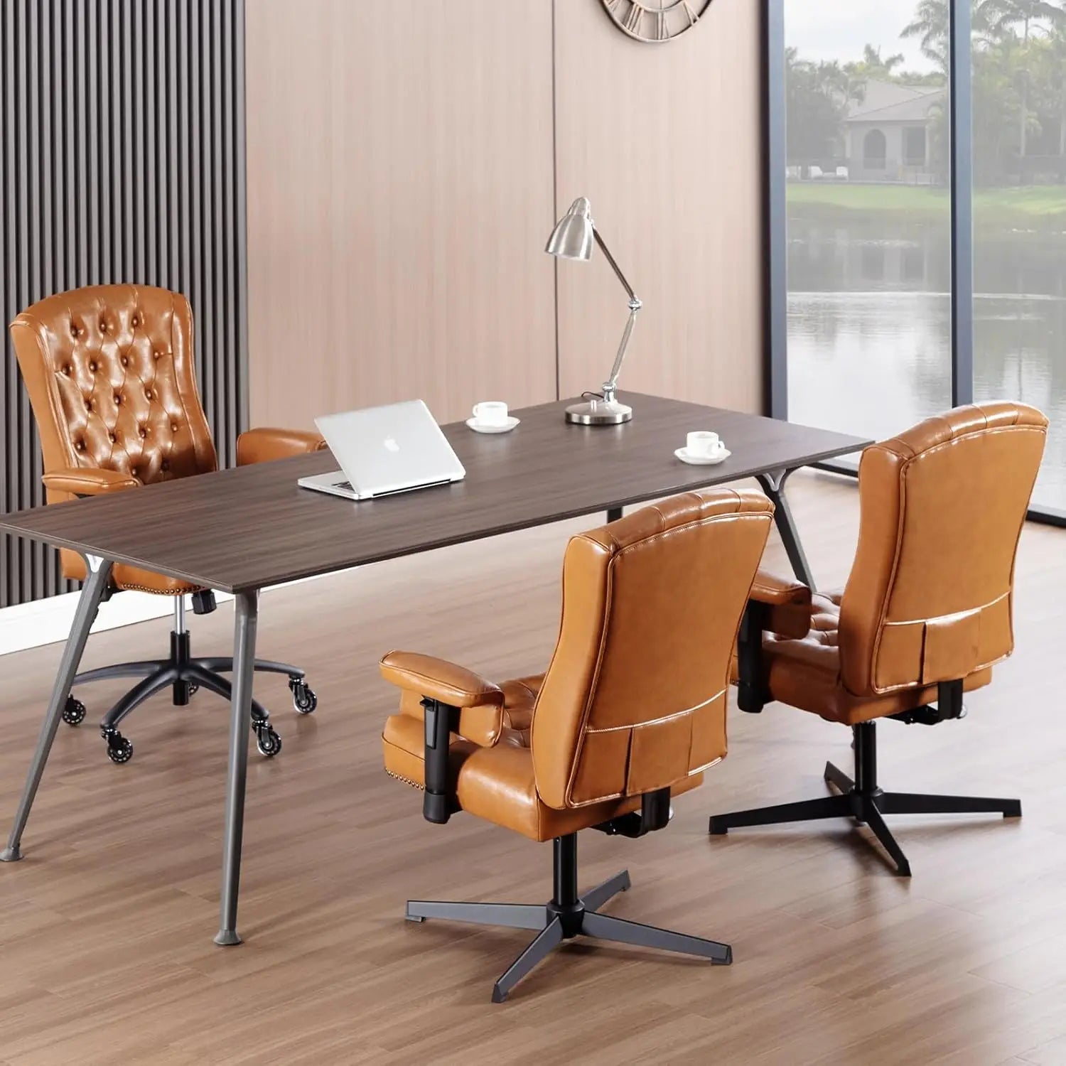 YAMASORO Ergonomic Executive Office Chair with Height-Adjustable in USA.