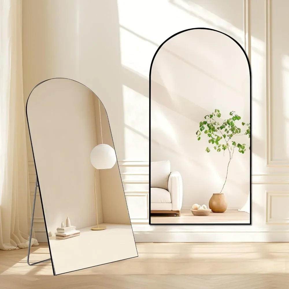 Hallway Mirror Full Body Arch Full Length Mirror Cloakroom in USA.