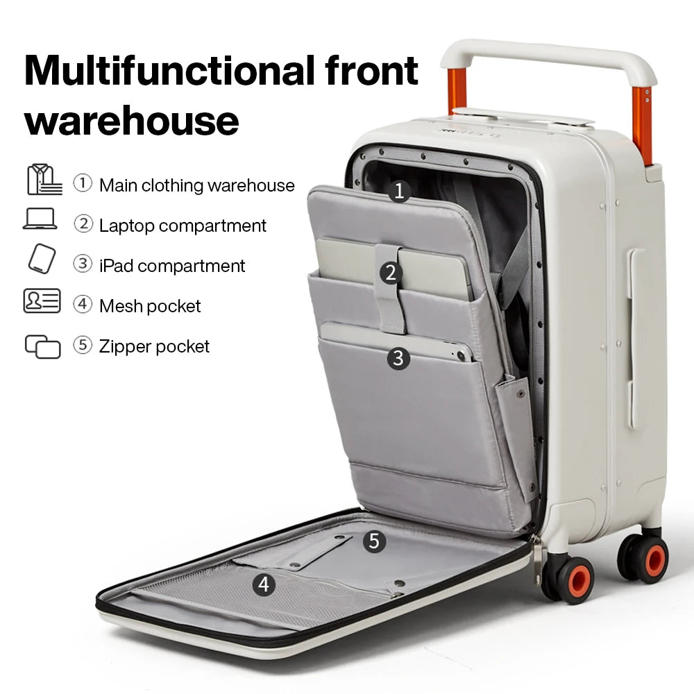 Mixi New Design Wide Handle Suitcase Men in USA