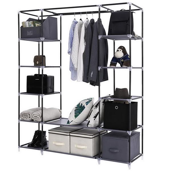 Portable Clothes Closet Wardrobe Storage Organizer in USA.