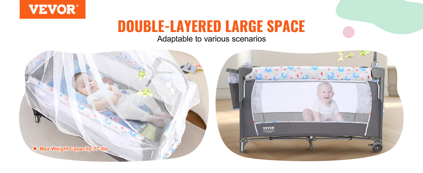 Fold Portable Baby Bassinet Bedside Sleeper Storage Basket in USA