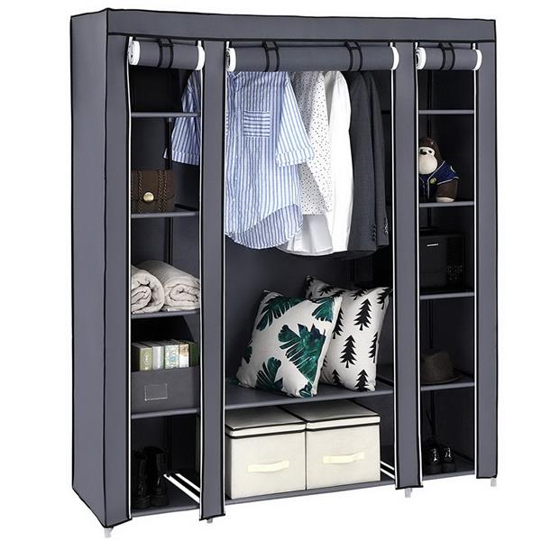 Portable Clothes Closet Wardrobe Storage Organizer in USA.