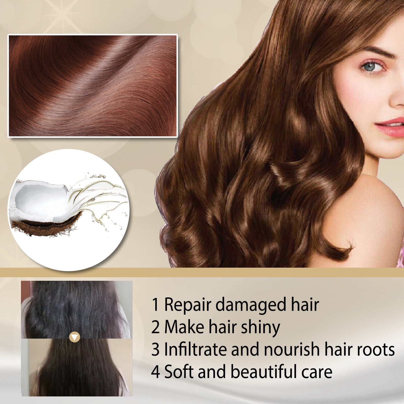 Hair Repairs Hair Mask Biotin Collagen Keratin Treatment Hairs in USA