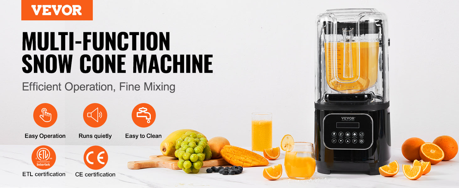 Smoothie Blender Commercial Grade Food Fruit Processor IN USA.