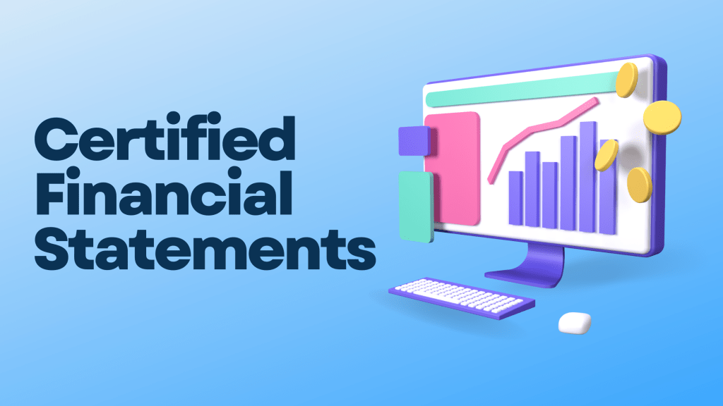 Certified Financial Statements